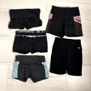 Athletic sports shorts bundle